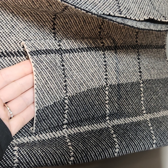 NIC+ZOE‎ Women's Placed Plaid Blazer Size Medium - Picture 8 of 10